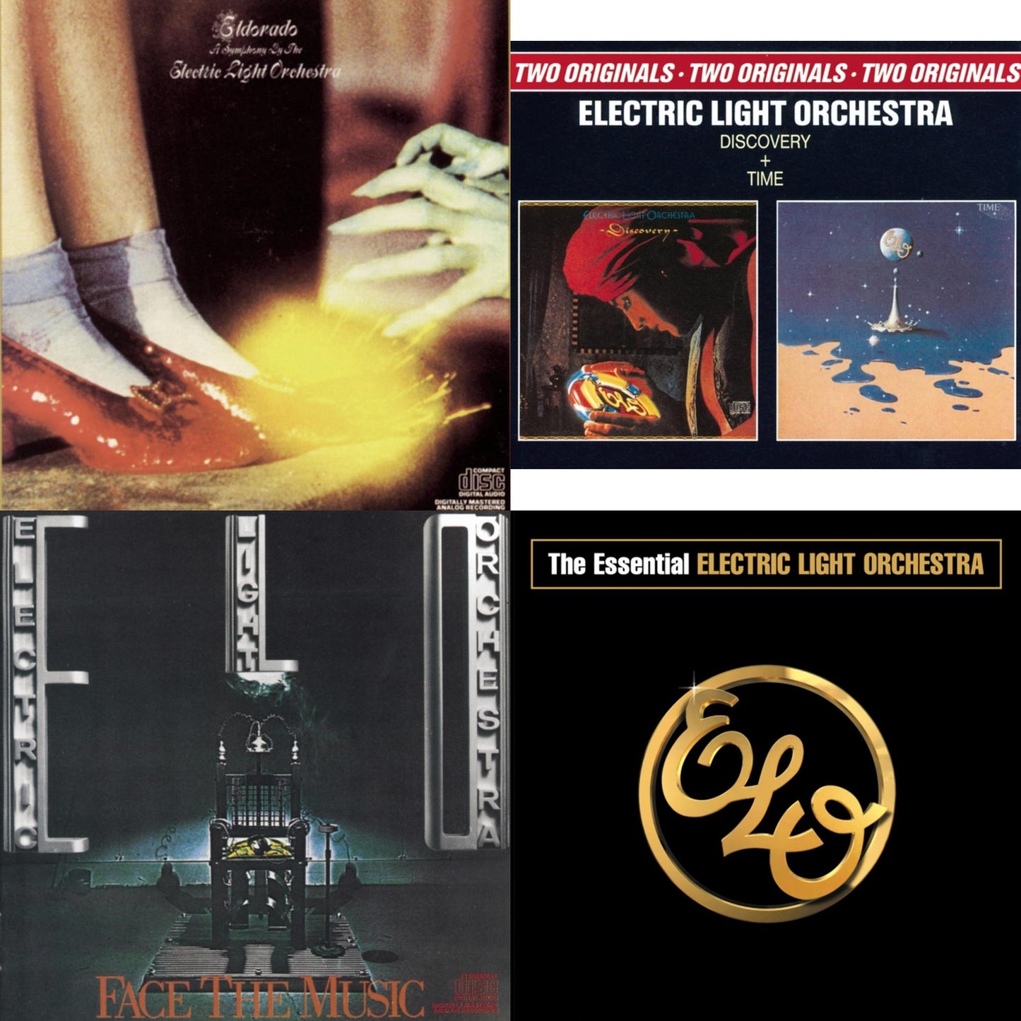 Discovery & Face The Music & Eldorado & Essential Electric Light Orchestra