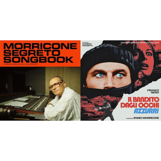 Blue-Eyed Bandit (Il Bandito Dagli Occhi Azzurri) Ost (Blue LP Vinyl) (Rsd) & Morricone Segreto Songbook (1962-1973) (2LP)