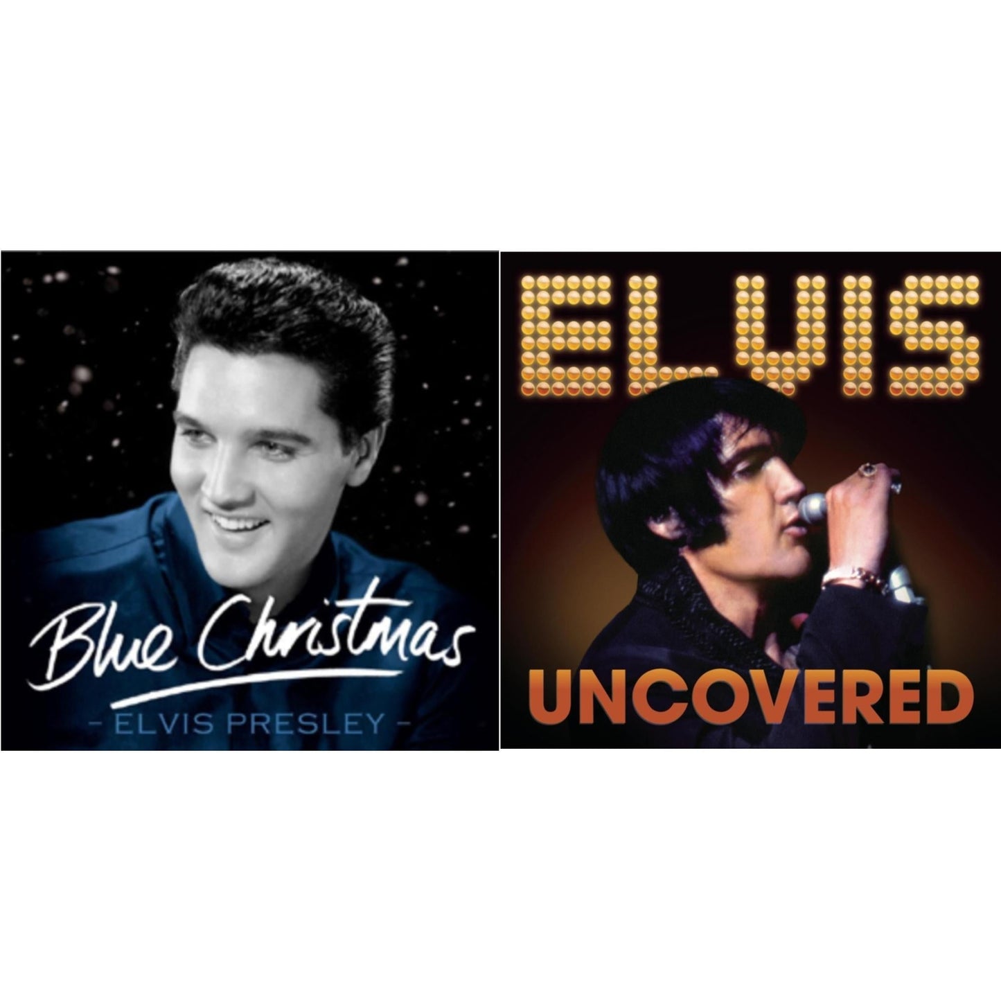 Elvis Presley - Uncovered & Blue Christmas - CD Bundle
