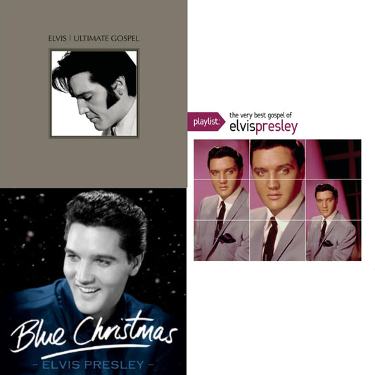 Elvis Ultimate Gospel & Blue Christmas & Playlist: Very Best Gospel Of Elvis Presley