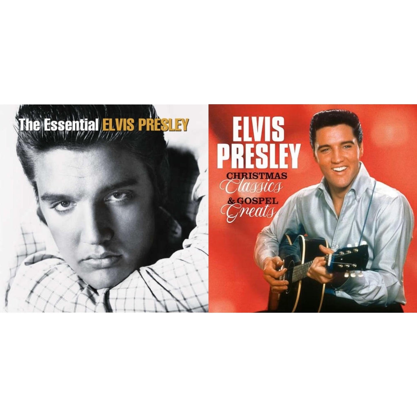 Christmas Classics & Gospel Greats (Ams Exclusive) (Snowy White LP Vinyl) & Essential Elvis Presley