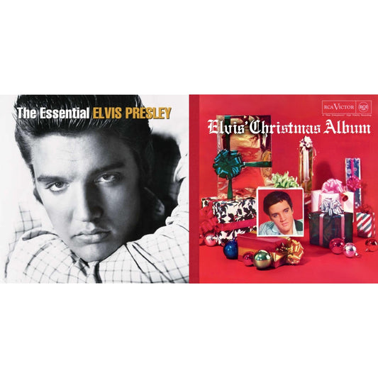 Elvis Presley - Elvis' Christmas Album & Essential Elvis Presley - LP Vinyl Bundle