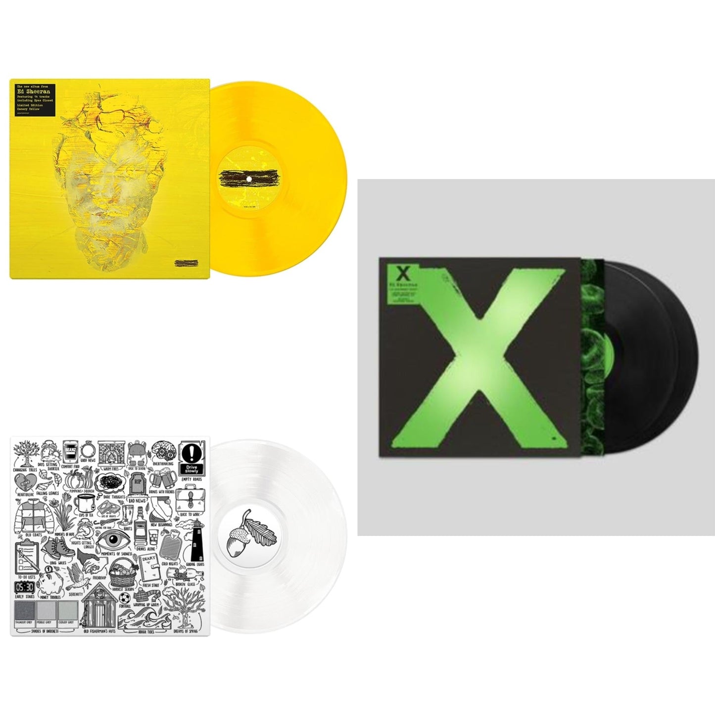 - (Subtract) (Yellow LP Vinyl) & Autumn Variations (White LP Vinyl) & X (10Th Anniversary/2LP)
