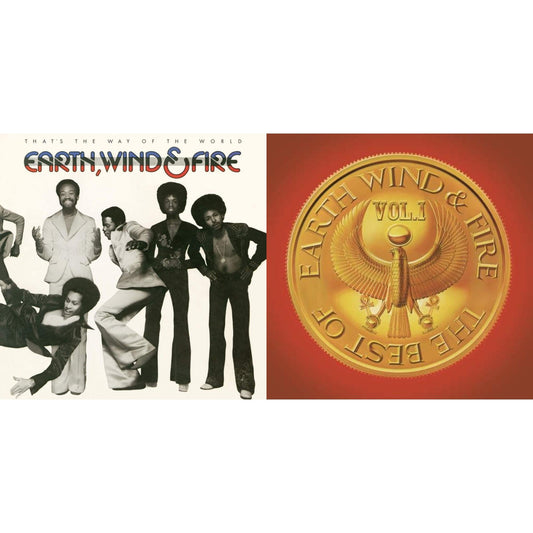 Earth Wind & Fire - That's The Way Of The World (180G) & Best Of Vol.1 (150G/Dl Card) - LP Vinyl Bundle