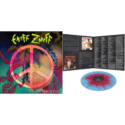 Enuff Z'nuff - 1985 (Blue & Red Starburst LP Vinyl) & Peach Fuzz (Peach LP Vinyl)