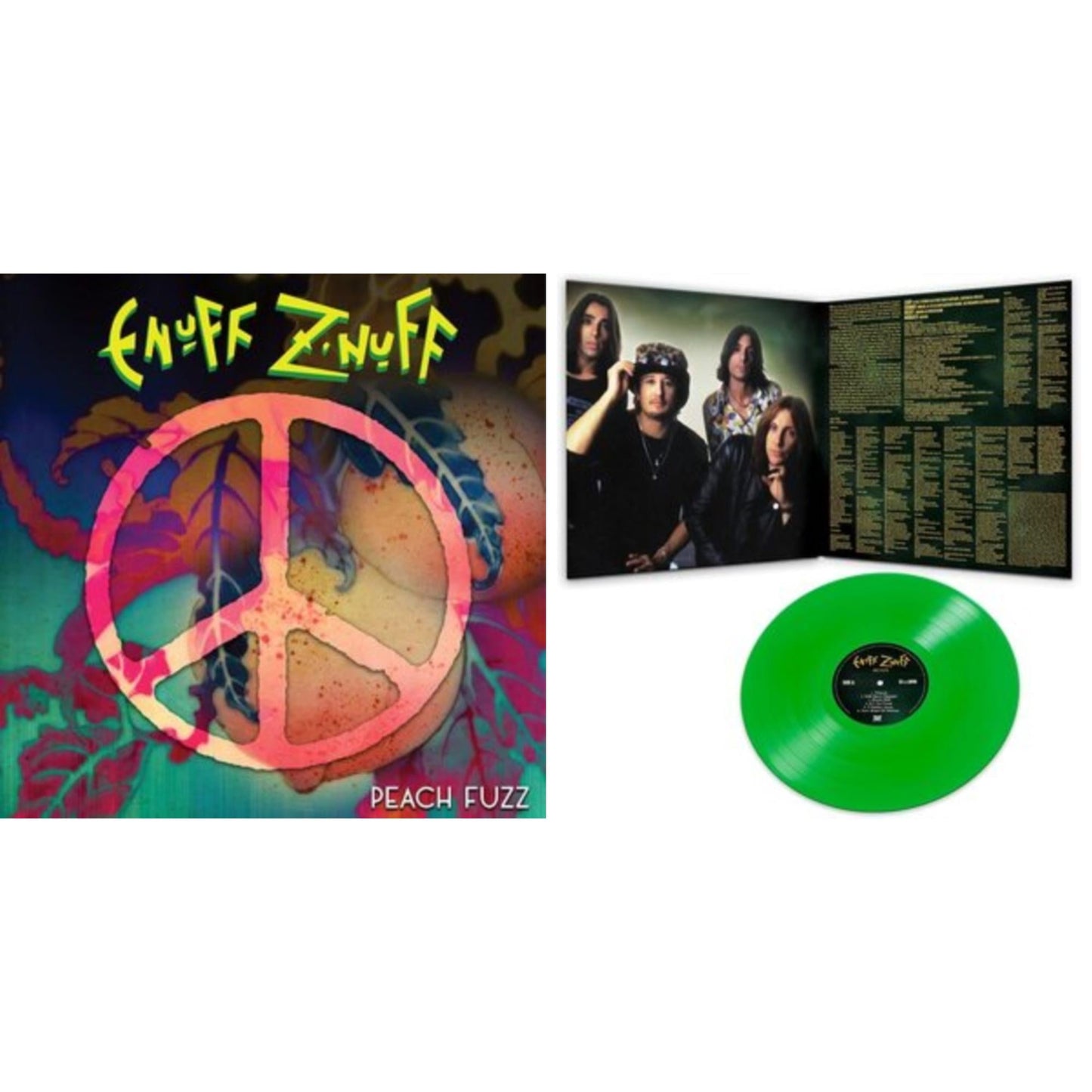 Peach Fuzz (Peach LP Vinyl) & Seven (Green LP Vinyl/Reissue)