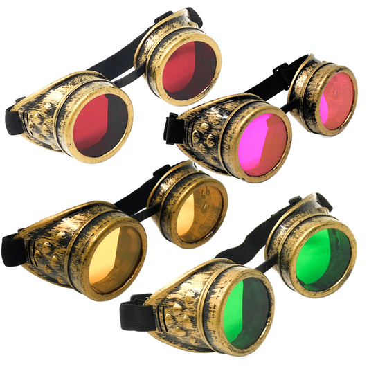 Dystopian apocalyptic goggles