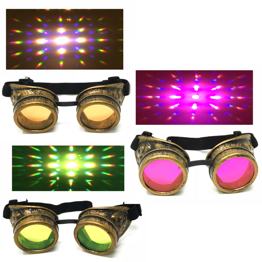 Dystopian trippy goggles