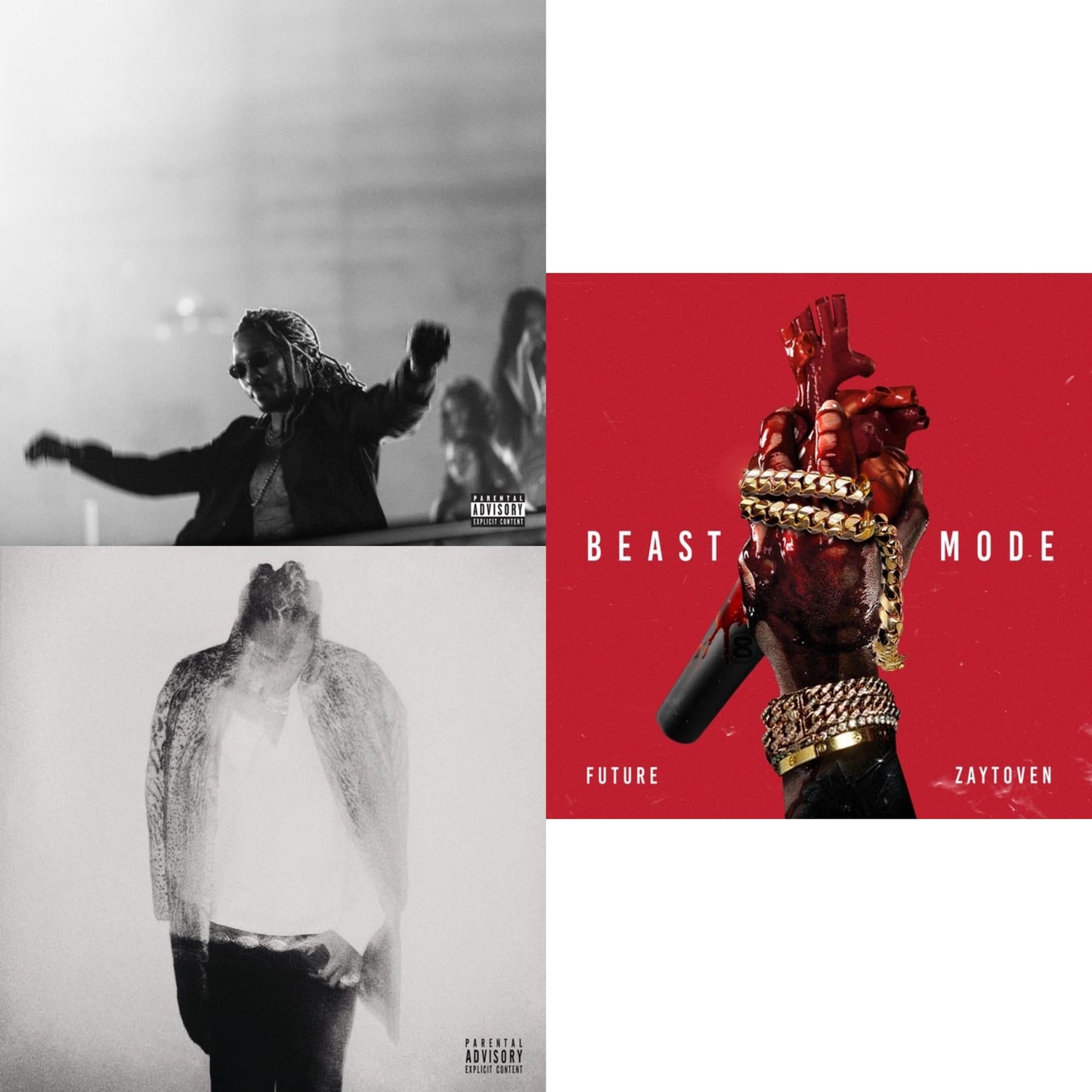 High Off Life (Pa) (2LP/140G) & Hndrxx (X) (2LP) & Beast Mode (X)