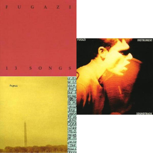 Fugazi - 13 Songs & In On The Killtaker & Instrument Soundtrack - CD Bundle