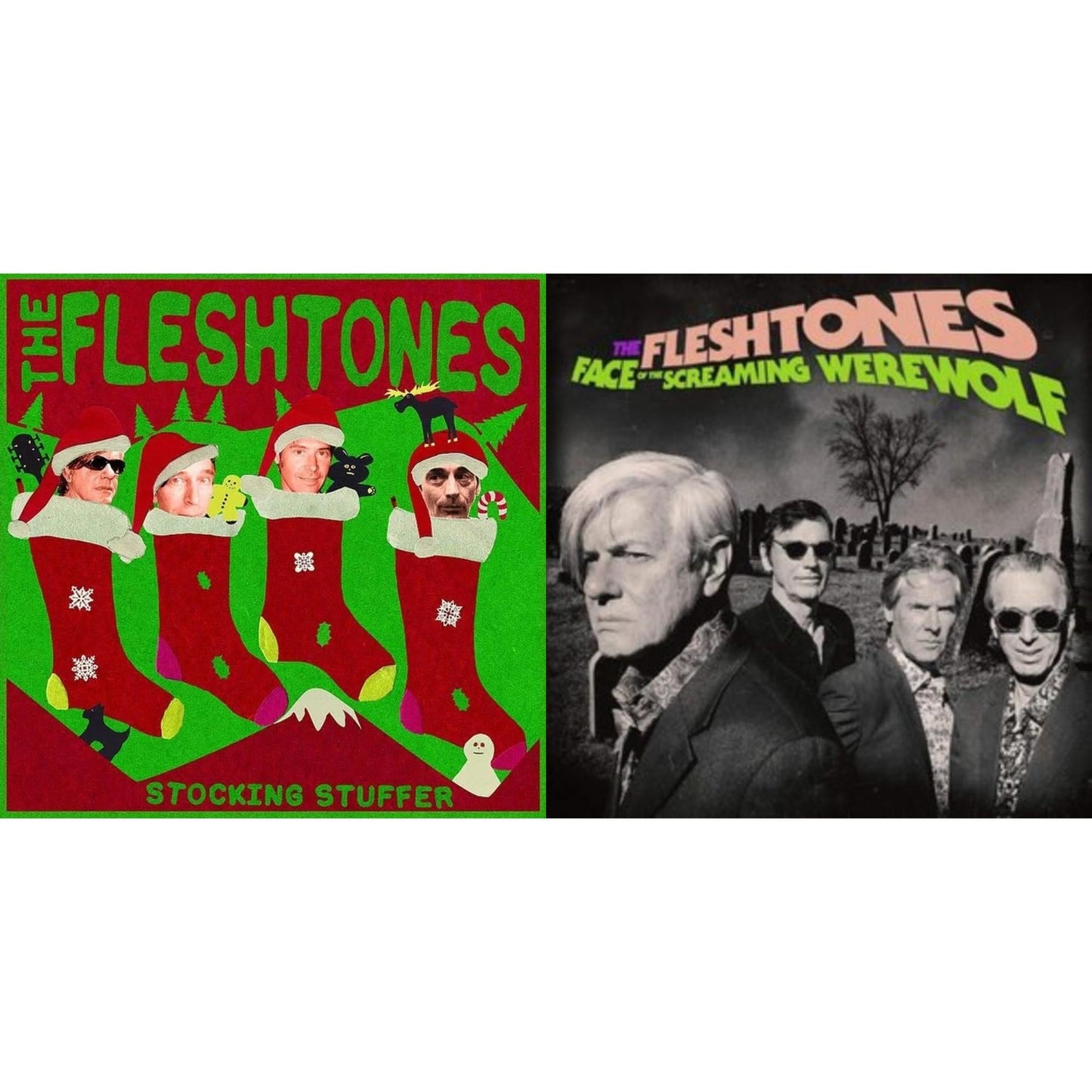 Stocking Stuffer (15Th Anniversary) (Green LP Vinyl) & Face Of The Screaming Werewolf (Dl Card)