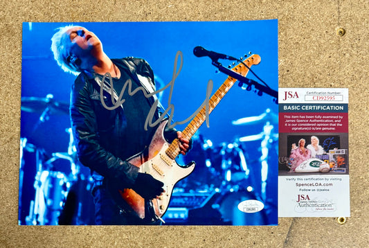 Mike McCready Signed Autographed Pearl Jam Lead Guitarist Photo With JSA COA