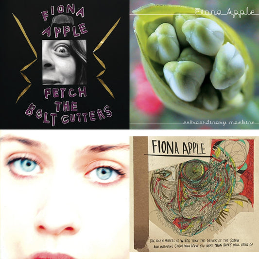 Fiona Apple - Fetch The Bolt Cutters & Idler Wheel Is Wiser Than The Driver & Extraordinary Machine & Tidal - CD Bundle