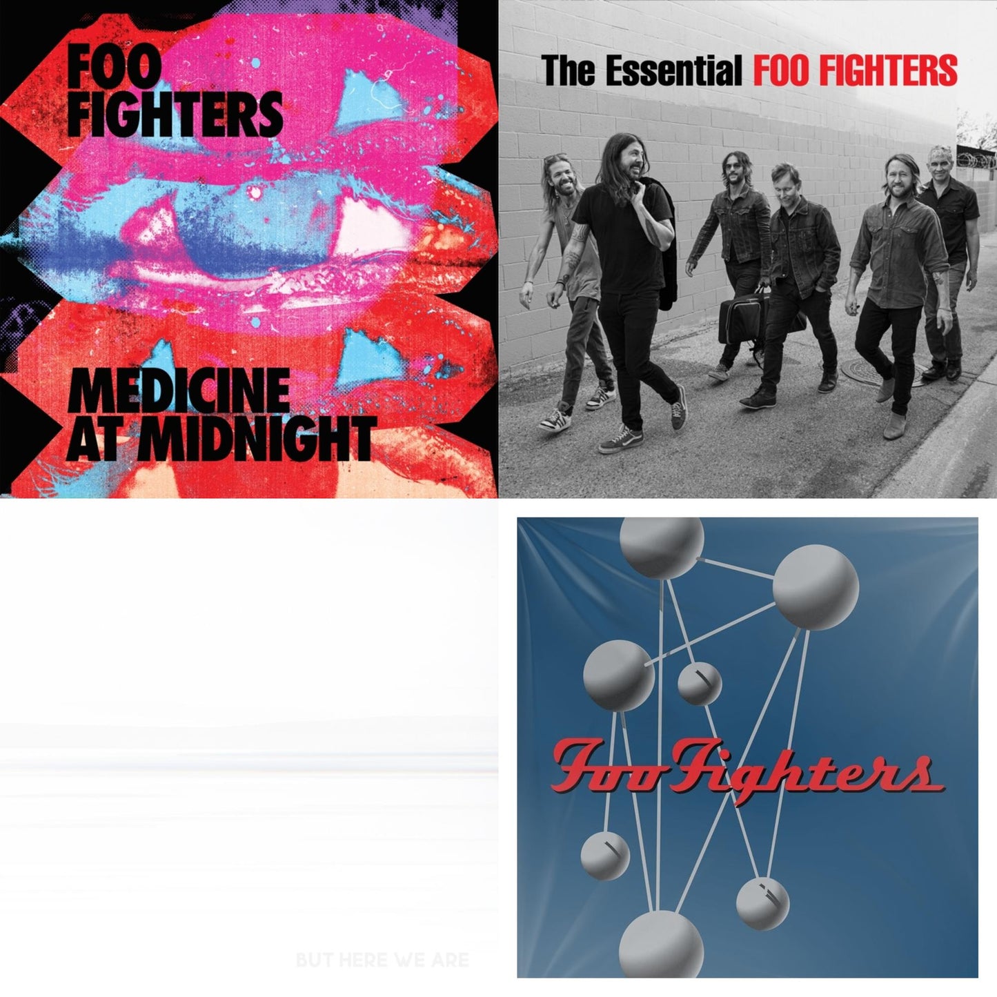 Medicine At Midnight (140G) & Essential Foo Fighters & But Here We Are & Colour & The Shape (2LP/Dl Card)