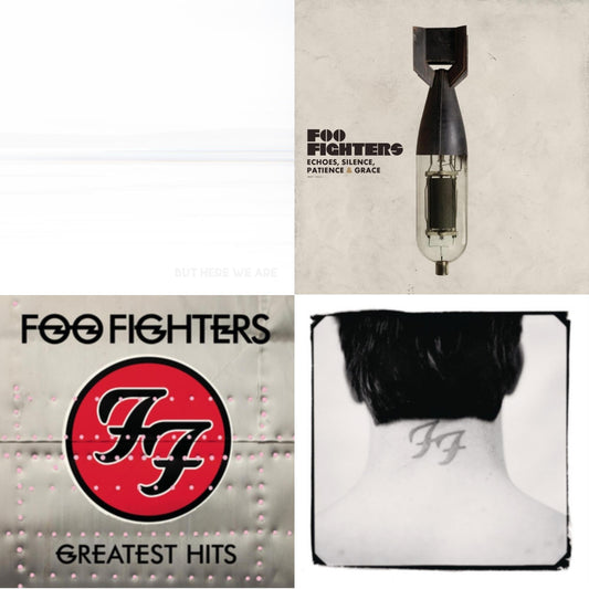 But Here We Are (White LP Vinyl) & Echoes Silence Patience & Grace & Greatest Hits (2LP/Dl Card/Gatefold) & There Is Nothing Left To Lose (2LP/Dl Card)