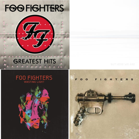 Foo Fighters - But Here We Are & Greatest Hits (2LP/Dl Card/Gatefold) & Wasting Light (2LP/Dl Card/Gatefold) & Foo Fighters (Dl Card)