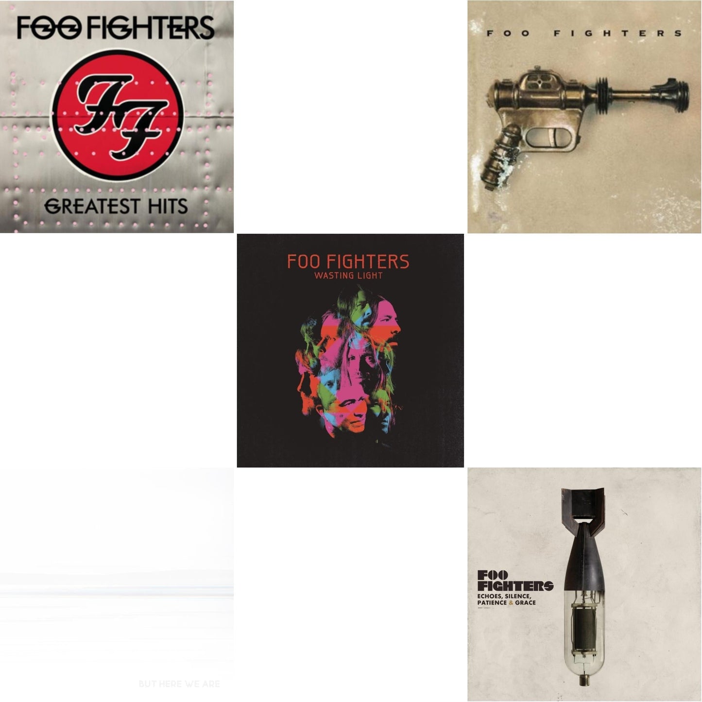 But Here We Are & Echoes Silence Patience & Grace & Greatest Hits (2LP/Dl Card/Gatefold) & Wasting Light (2LP/Dl Card/Gatefold) & Foo Fighters (Dl Card)