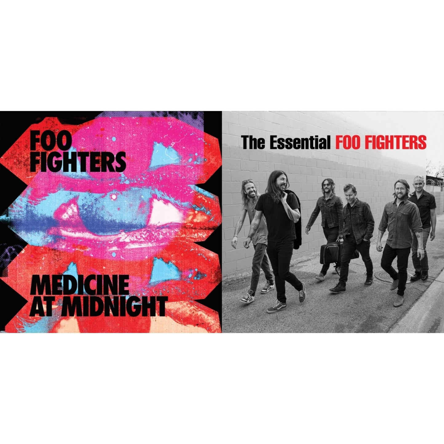 Medicine At Midnight (140G) & Essential Foo Fighters