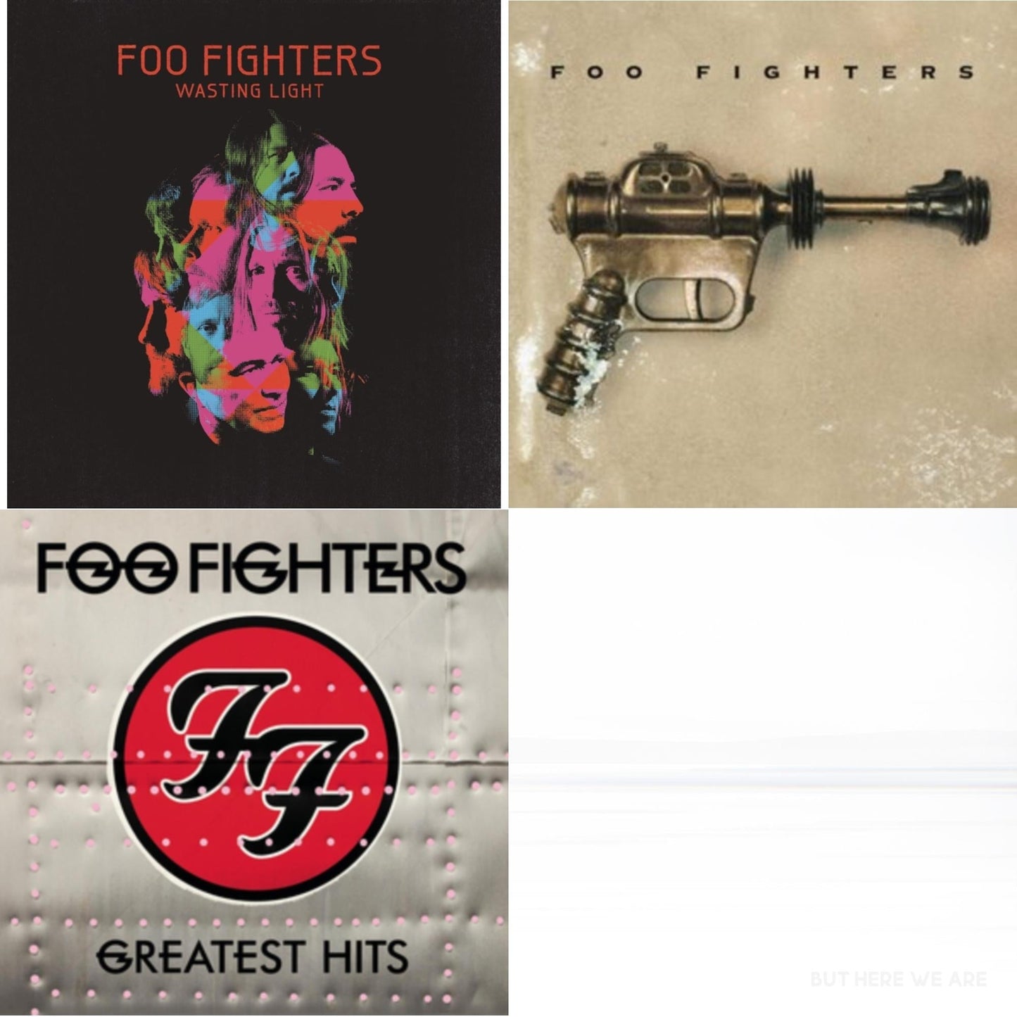 But Here We Are & Greatest Hits (2LP/Dl Card/Gatefold) & Wasting Light (2LP/Dl Card/Gatefold) & Foo Fighters (Dl Card)