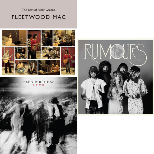 Best Of Peter Green's Fleetwood Mac (2LP/140G) & Fleetwood Mac Live (Super Deluxe Edition/2LP/3CD/7Inch) & Rumours Live (2LP)