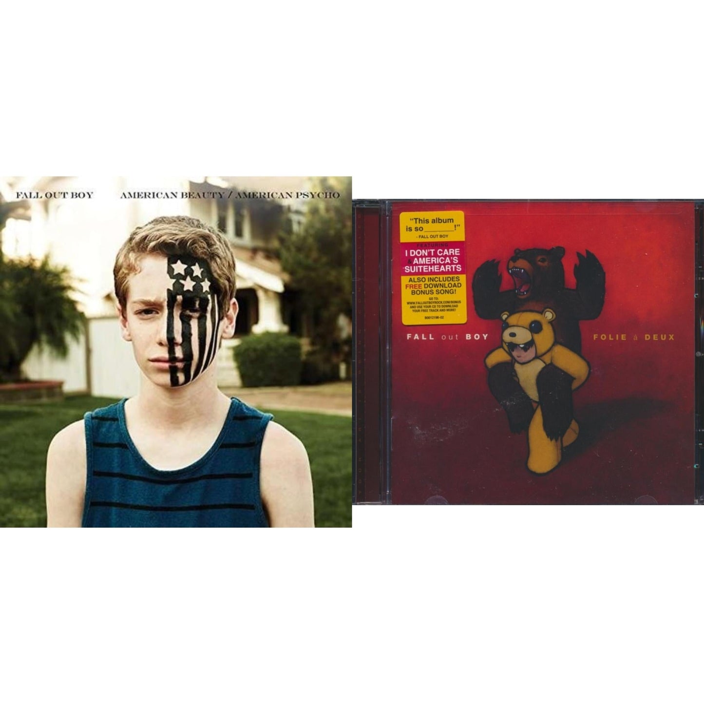 Fall Out Boy - Folie A Deux & American Beauty / American Psycho - CD Bundle