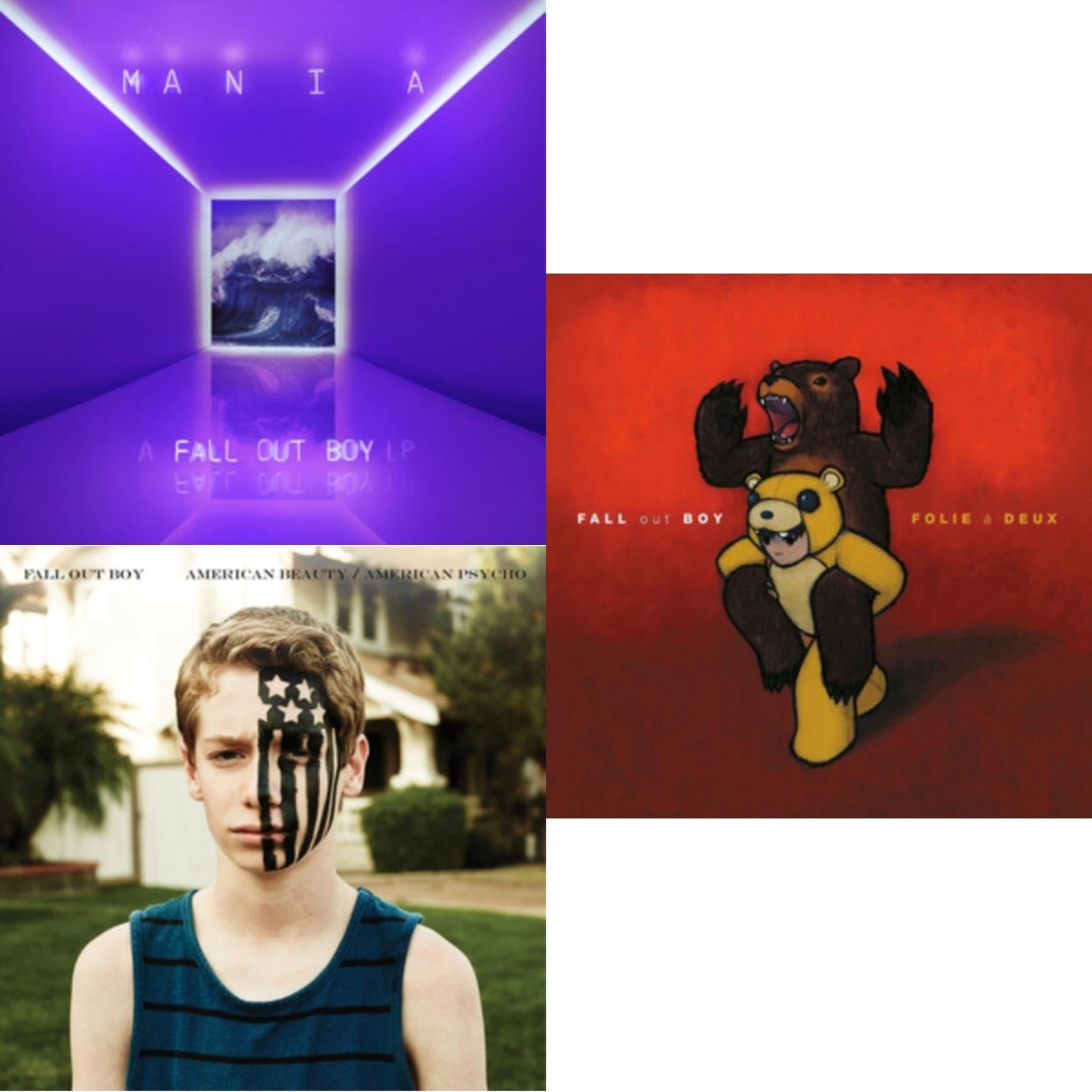 Folie A Deux & American Beauty / American Psycho & M A N I  A (LP)