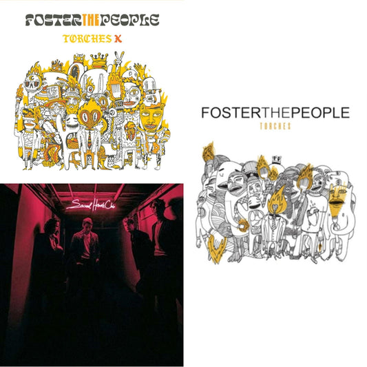 Foster The People - Torches X (Deluxe Edition/2LP) & Torches (Dl Card) & Sacred Hearts Club (150G/Dl Card)