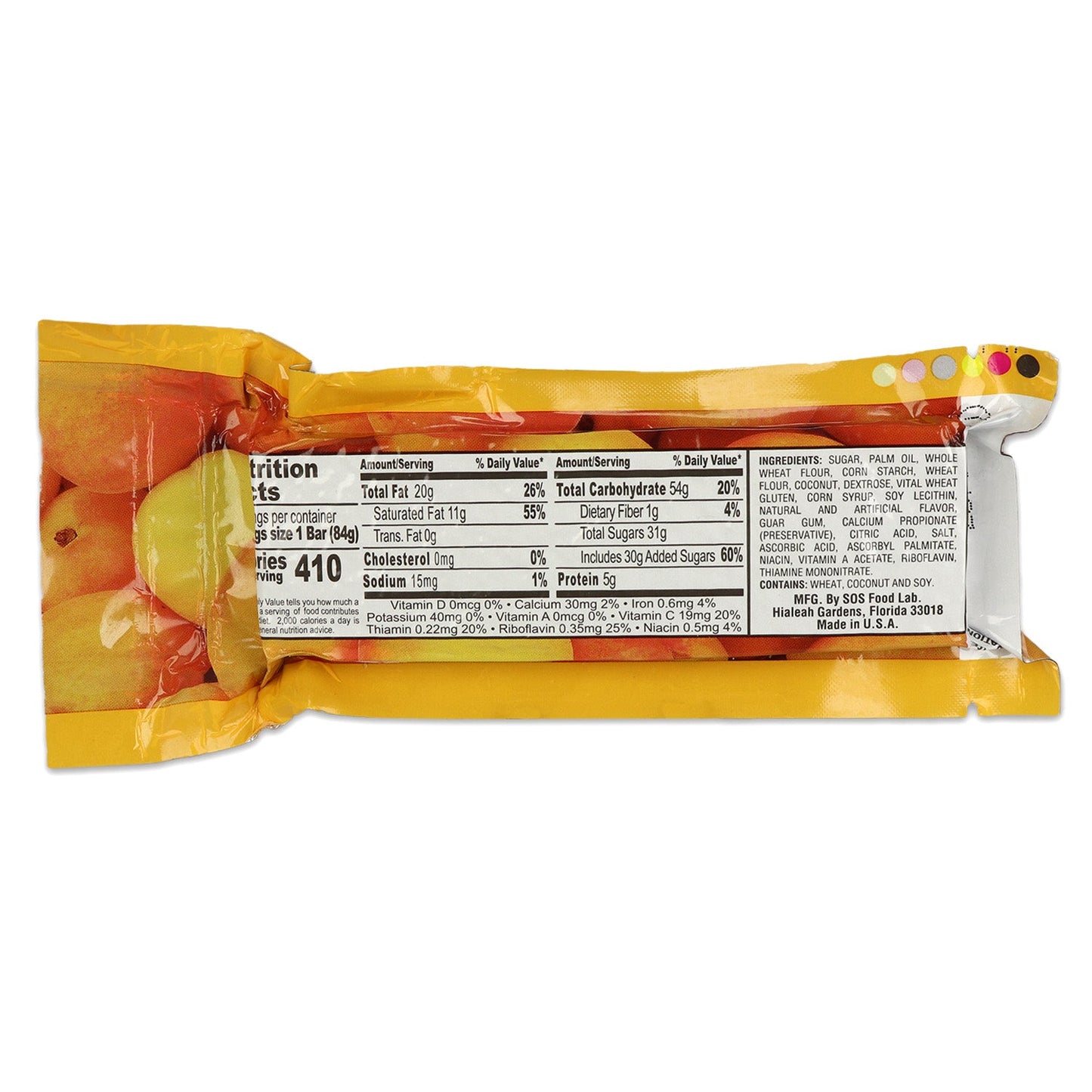 Millennium Energy Bar Apricot 400 Calories