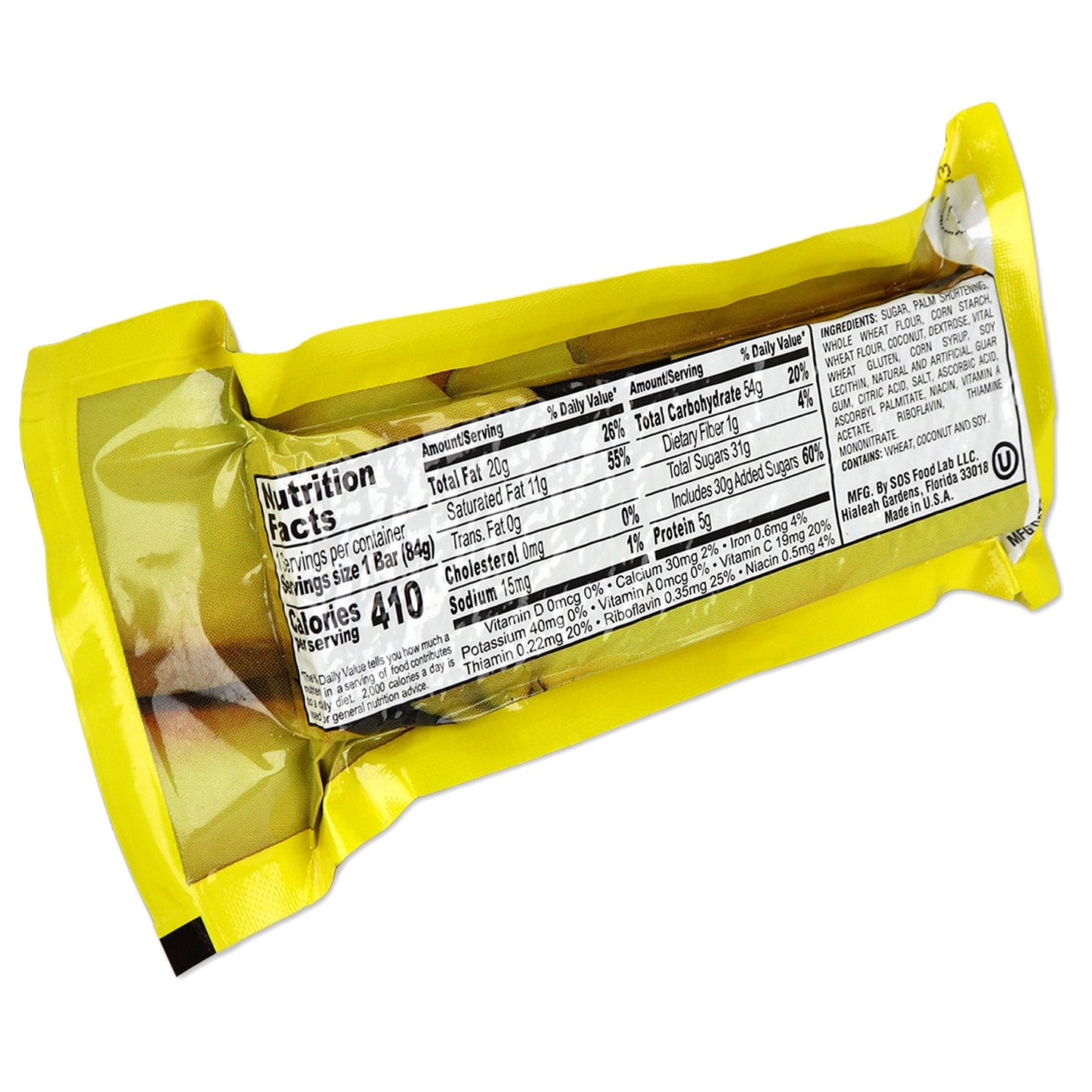 Millennium Energy Bar Banana 400 Calories