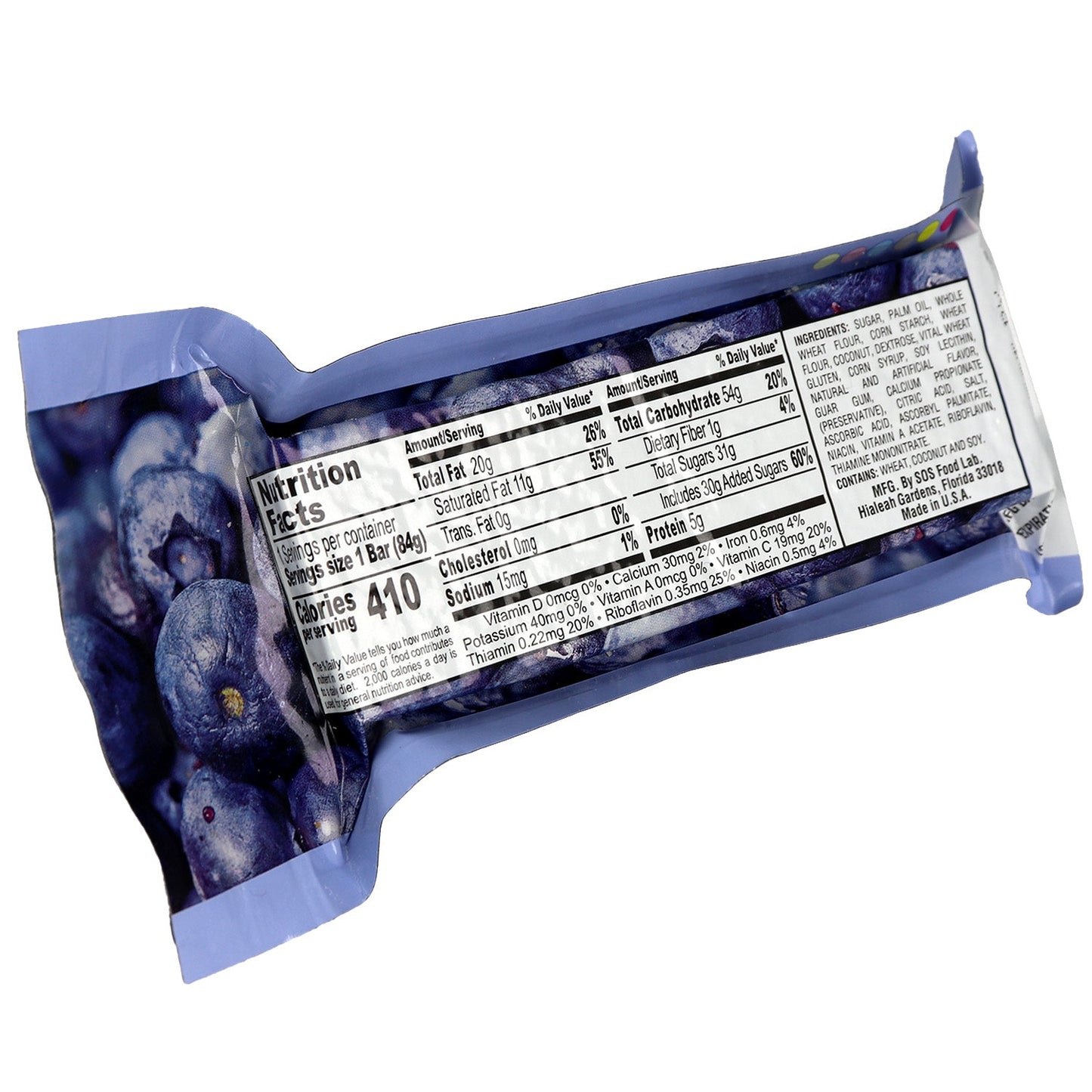 Millennium Energy Bar (Blueberry)
