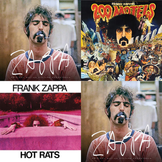Zappa Ost (5LP/180G) & Zappa Ost (2LP/Crystal Clear Vinyl/180G) & 200 Motels Ost (50Th Anniversary) (2LP) & Hot Rats