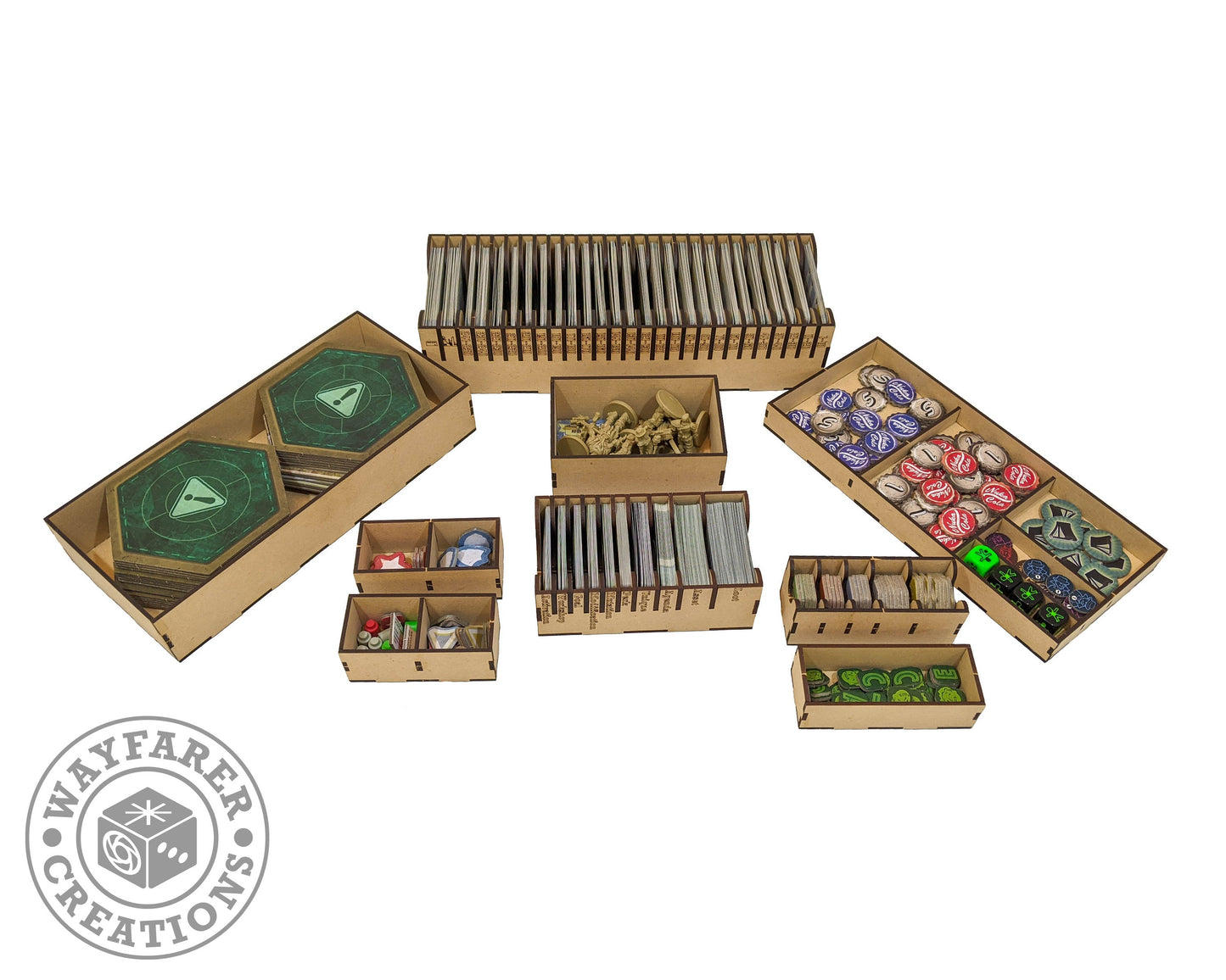 Fallout Board Game Organizer Insert