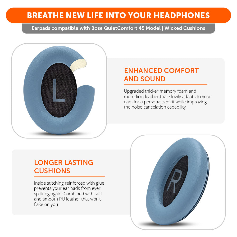 Bose QC45 Replacement Ear Pads
