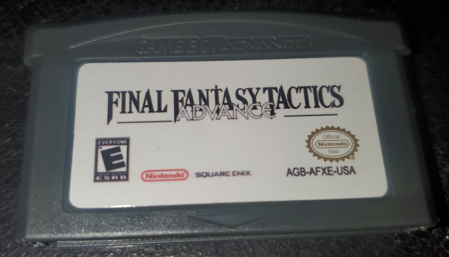 Final Fantasy Tactics Advance GBA Video Game Boy Advance Nintendo