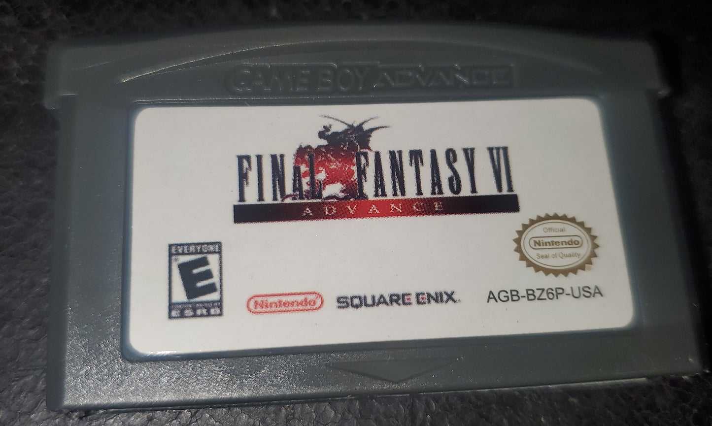 Final Fantasy VI Advance GBA Video Game Boy Advance Nintendo