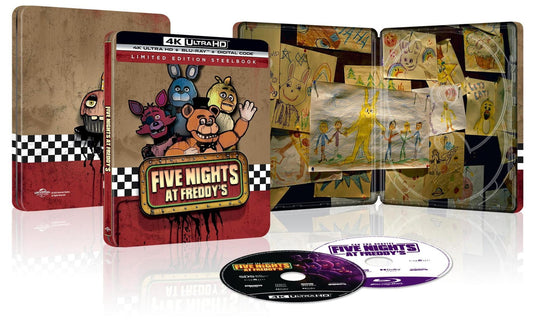 Five Nights at Freddy's - Limited Edition Steelbook (4K Ultra HD + Blu-ray + Digital)