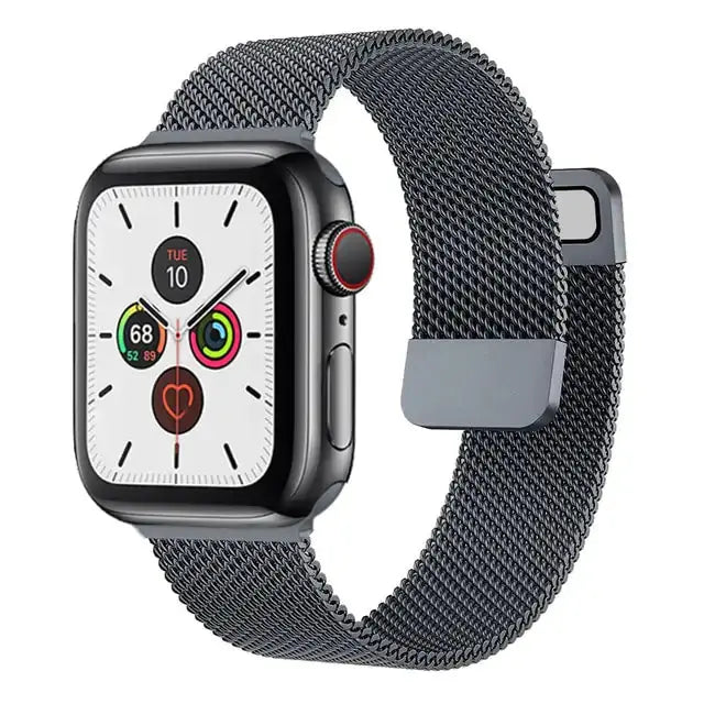 Magnetic Strap for Apple Watch For Magnetic Double Section Strap for Apple Watches For 38mm-40mm-41mm