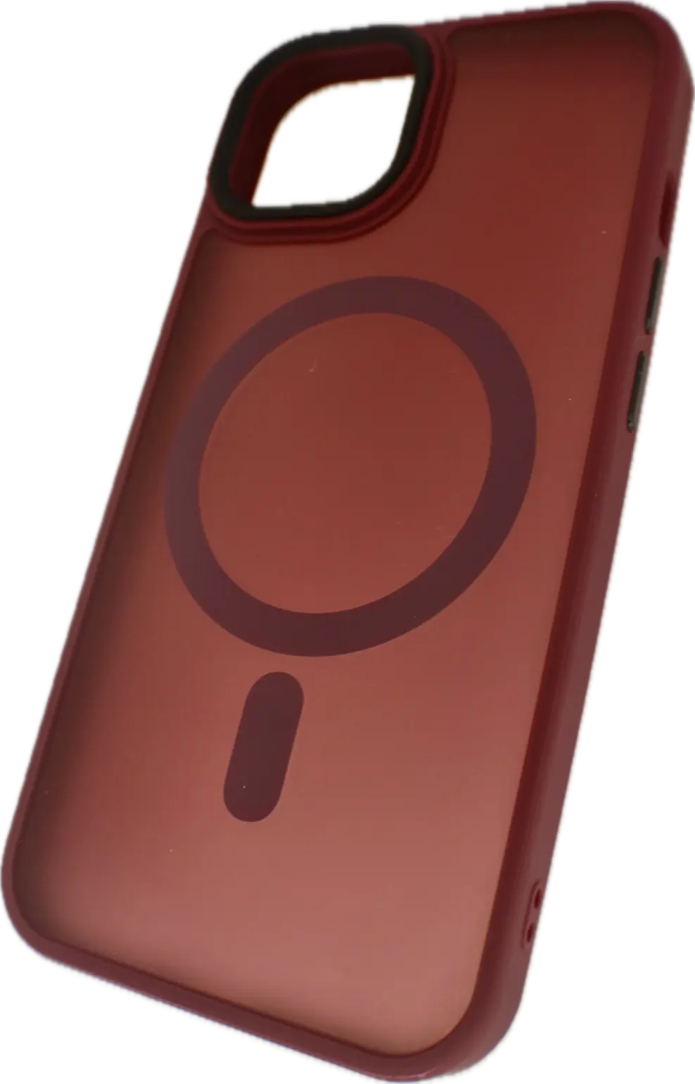 Magnetic Case For Magnetic Luxury Red Matte Protection Case