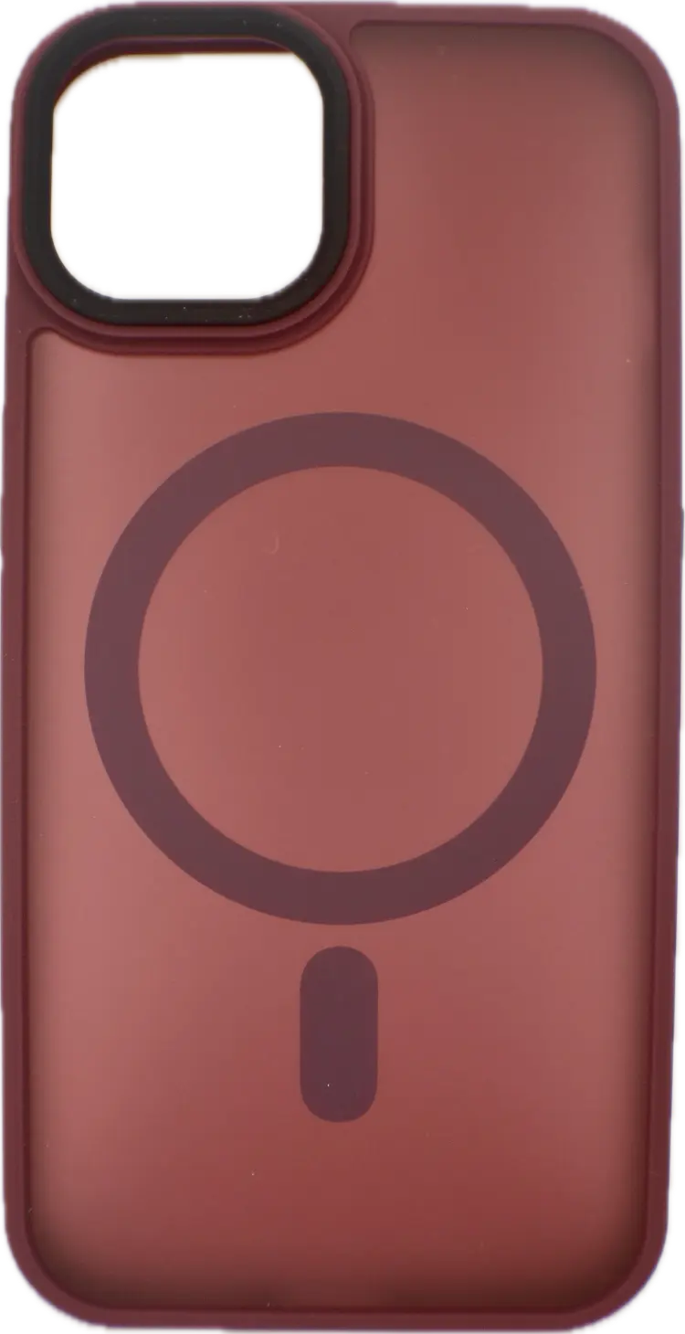 Magnetic Case For Magnetic Luxury Red Matte Protection Case