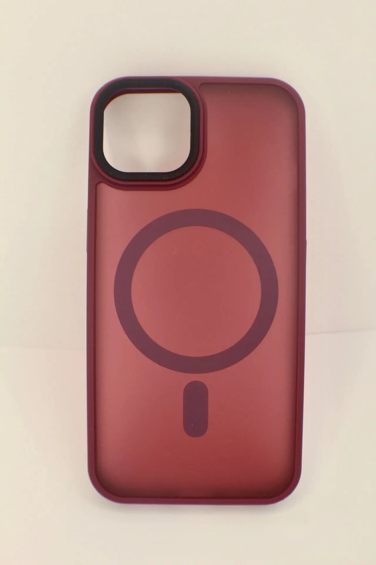 Magnetic Case For Magnetic Luxury Red Matte Protection Case