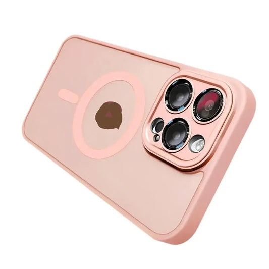 For Phone Matte Armor Magnetic For Pink Phone Case