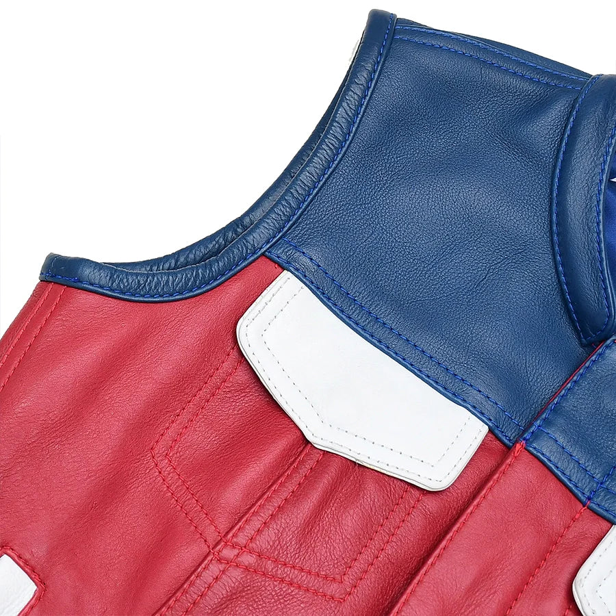 Freedom Belle Women's Motorcycle Leather Vest