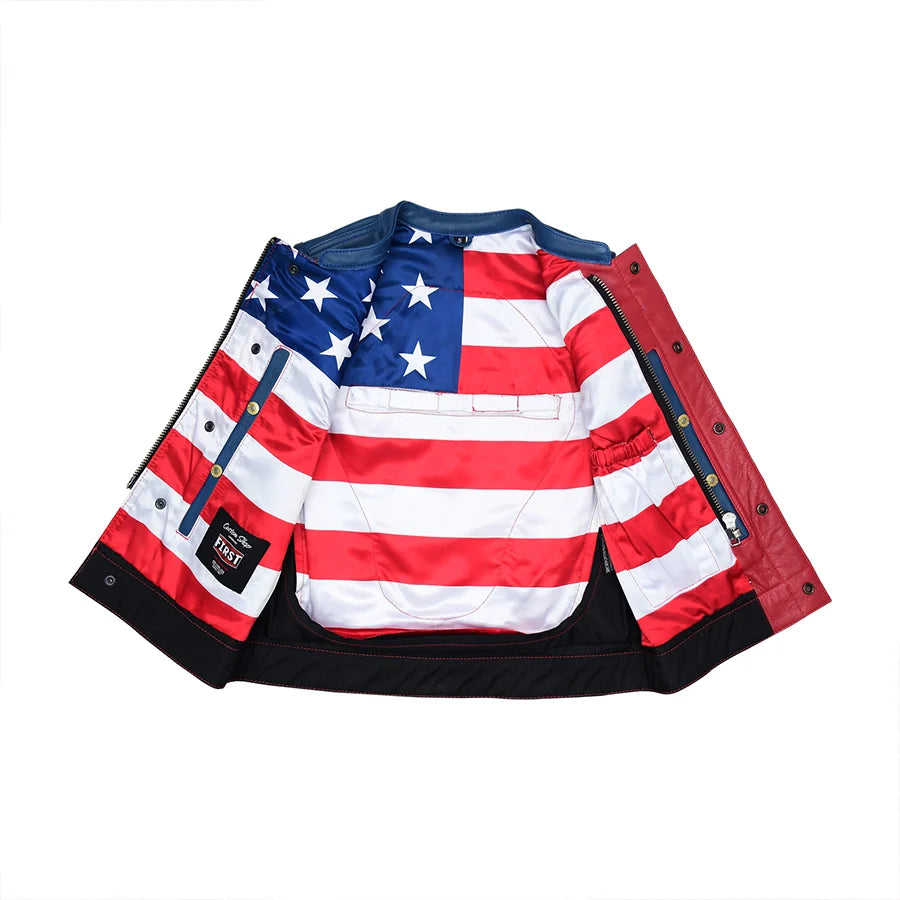 Freedom Belle Women's Motorcycle Leather Vest