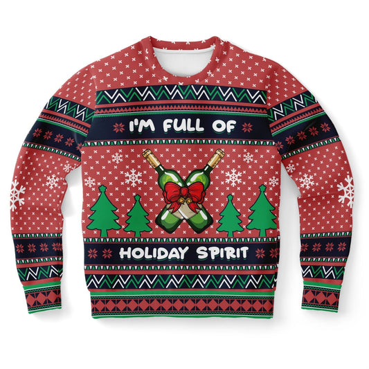 Full of Holiday Spirit Christmas Sweatshirt
