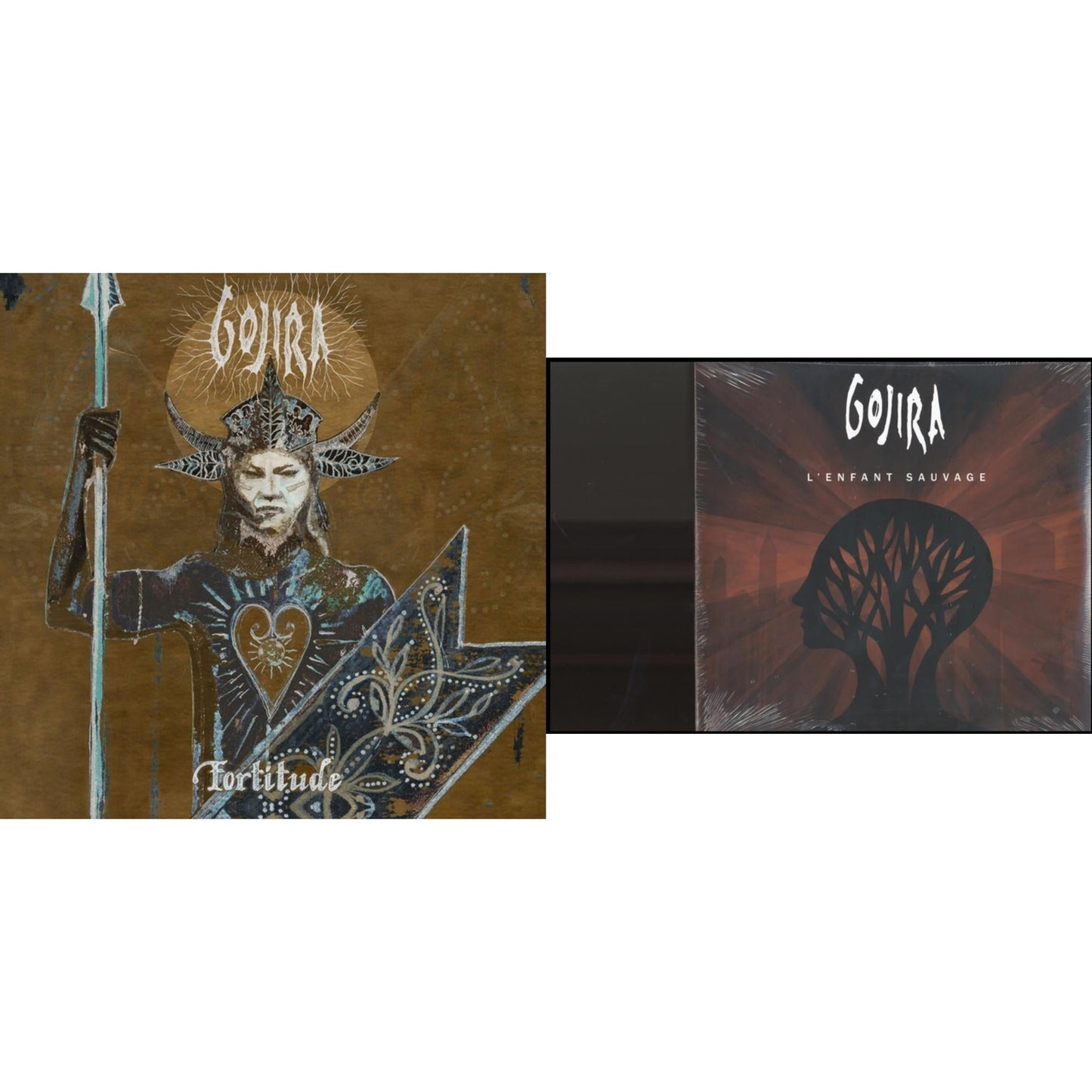 Gojira - L'enfant Sauvage (2LP/Orange Vinyl) & Fortitude