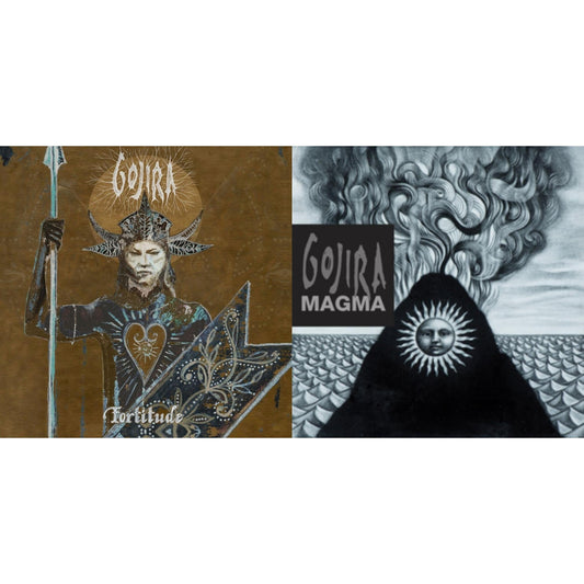 Gojira - Magma (Dl Card) & Fortitude - LP Vinyl Bundle