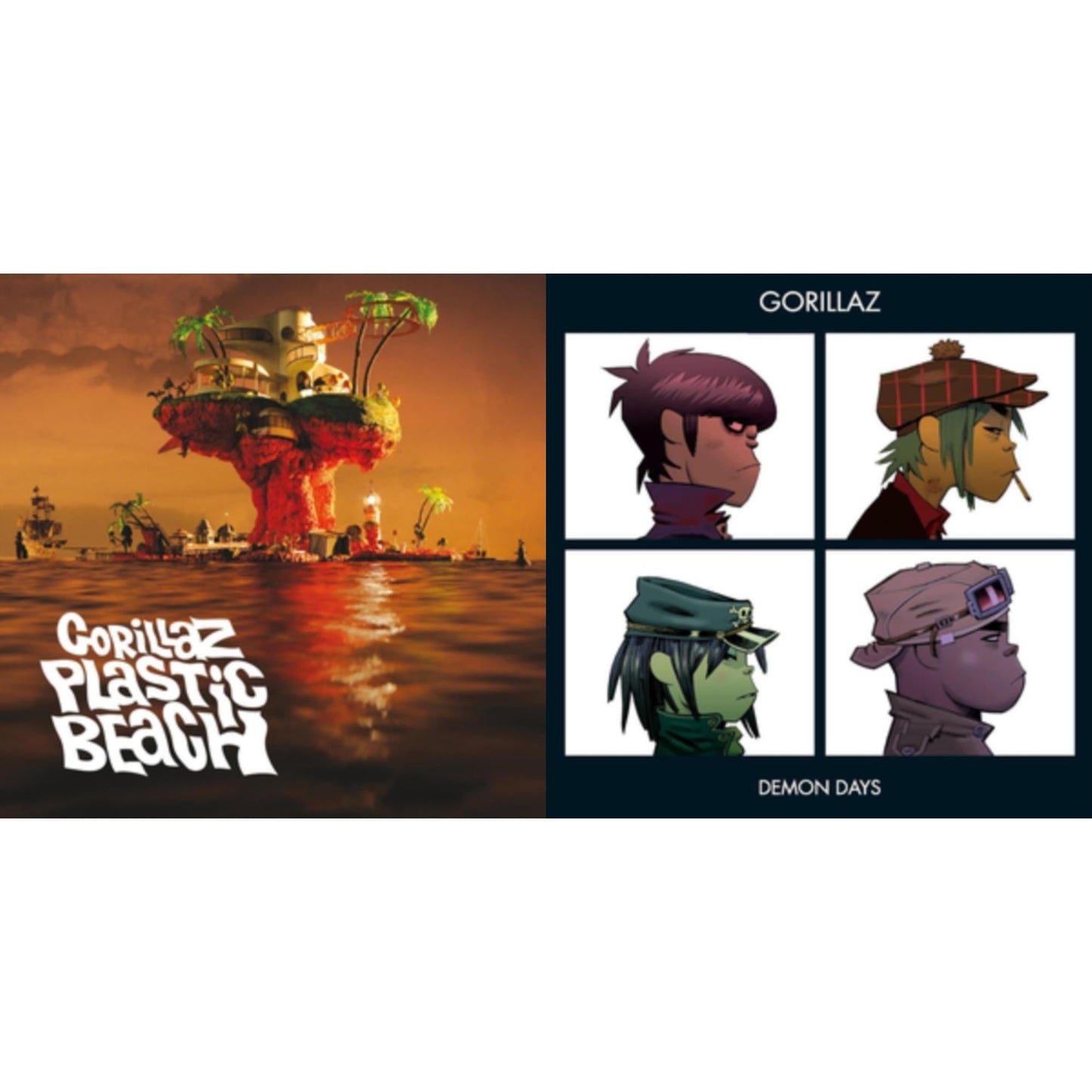 Gorillaz - Demon Days & Plastic Beach - CD Bundle