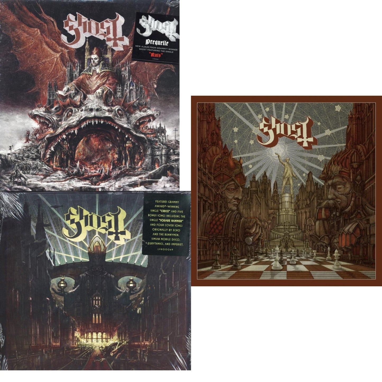 Meliora (Deluxe Edition) & Prequelle (LP) & Popestar (Grey Smoke LP Vinyl)