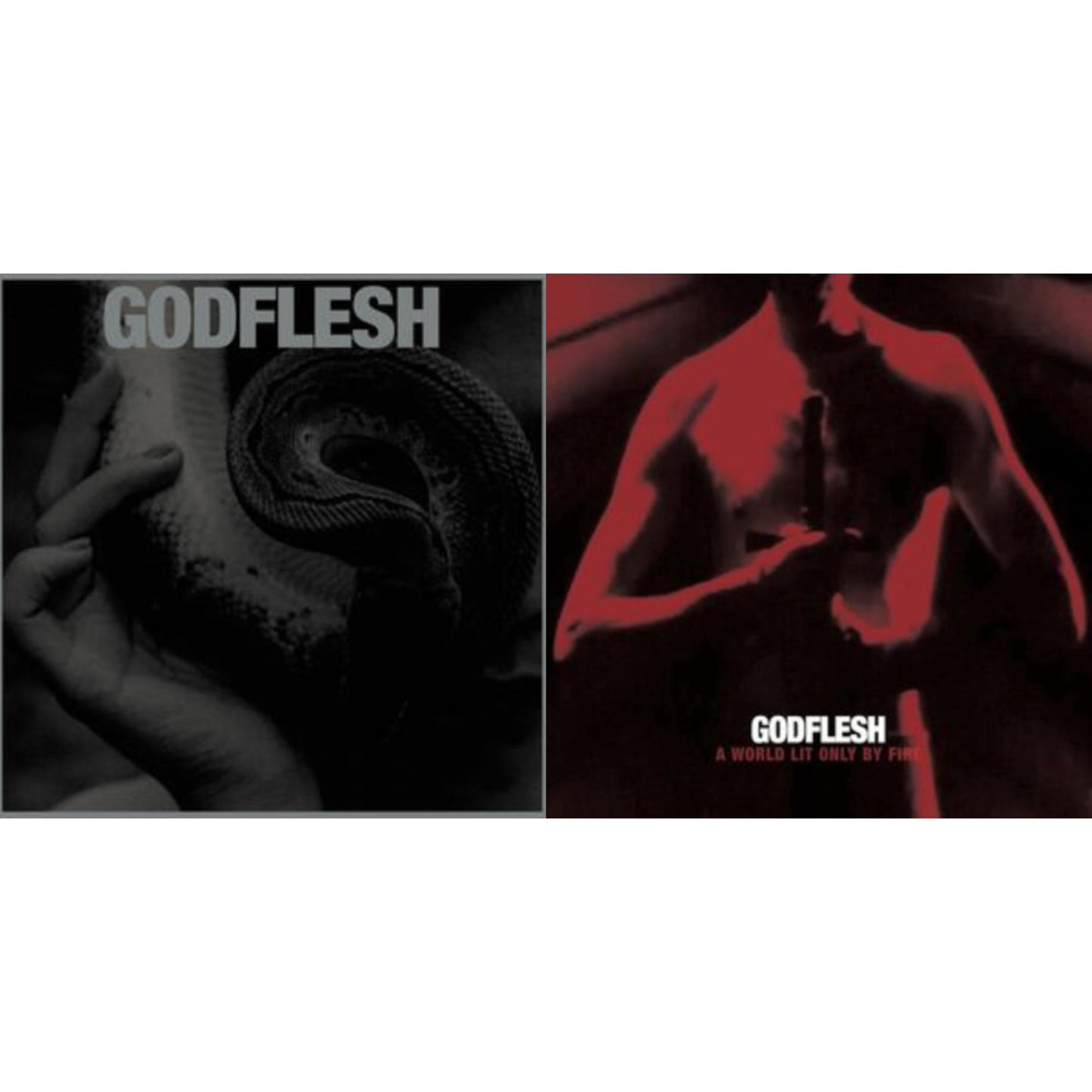 World Only Lit By Fire (White LP Vinyl) & Post Self (Transparent Blue LP Vinyl)