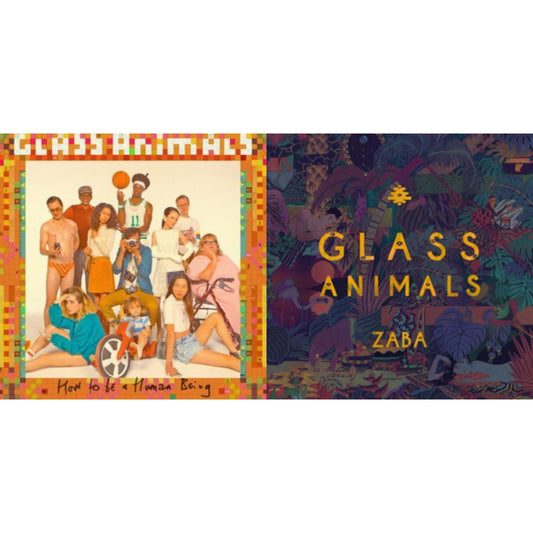 Glass Animals - Zaba & How To Be A Human Being - LP Vinyl Bundle